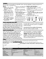 Preview for 2 page of Nady Systems TCM 1050 User Manual