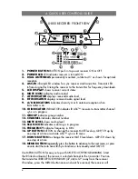 Preview for 4 page of Nady Systems U-800 Owner'S Manual