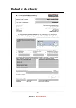 Preview for 21 page of Nagra CLASSIC PHONO User Manual