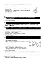 Preview for 22 page of Nakayama EC2040 Owner'S Manual