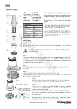 Preview for 2 page of Nakayama NP1160 Instructions Manual