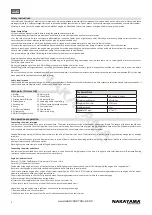 Preview for 3 page of Nakayama SP9700 User Manual