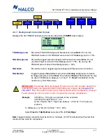 Preview for 73 page of Nalco 3D TRASAR Series Installation And Operation Manual