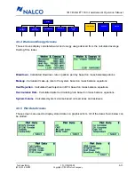 Preview for 81 page of Nalco 3D TRASAR Series Installation And Operation Manual