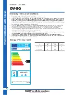 Preview for 6 page of Nalnor DV-SQ-400-200 User Manual