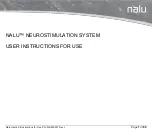 nalu 11001-040 User Instructions For Use preview