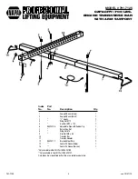 Preview for 4 page of Napa 791-7125 Operating Manual & Parts List