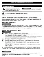 Preview for 7 page of Napa Carlyle Tools 791-7160B Operating Manual