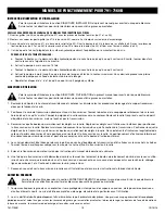 Preview for 12 page of Napa Carlyle Tools 791-7160B Operating Manual