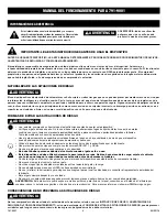 Preview for 8 page of Napa Carlyle Tools 791-9001 Operating Manual