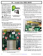 Preview for 38 page of NAPCO iSecure Installation & Programming Instructions