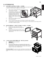 Preview for 19 page of Napoleon 1100ML Installation And Operating Instructions Manual