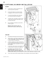 Preview for 28 page of Napoleon Arlington GDS20N Installation And Operating Instructions Manual