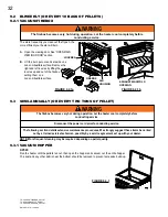 Preview for 32 page of Napoleon Auburn NPS40 Installation And Operating Insctructions