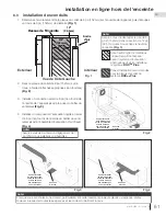 Preview for 61 page of Napoleon DHCP-BK Installation And Operation Manual