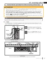 Preview for 17 page of Napoleon DYNAMIC HEAT CONTROL PLUS Series Installation And Operation Manual