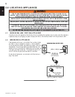 Preview for 6 page of Napoleon EFC32H Installation And Operating Instructions Manual