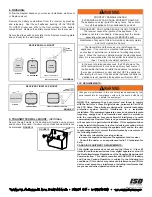 Preview for 4 page of Napoleon F40 Installation And Operation Instructions Manual