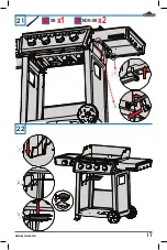 Preview for 17 page of Napoleon FREESTYLE 425 Assembly Manual