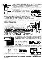 Preview for 10 page of Napoleon GDS 3700-P Installation And Operation Instructions Manual