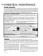 Preview for 12 page of Napoleon GDS 3700-P Installation And Operation Instructions Manual