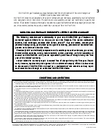 Preview for 3 page of Napoleon GDS3700-N Installation And Operation Instructions Manual