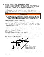 Preview for 8 page of Napoleon GVF40N Installation And Operating Instructions Manual