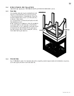 Preview for 19 page of Napoleon GVF40N Installation And Operating Instructions Manual