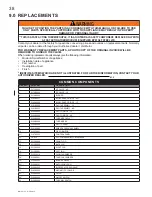 Preview for 38 page of Napoleon Haliburton GDS28N Installation And Operating Instructions Manual