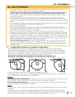 Preview for 73 page of Napoleon Havelock GDS50-1NSB Installation And Operation Manual