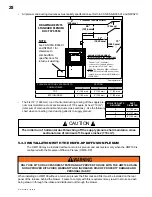 Preview for 28 page of Napoleon HMF100 Installation And Operating Instructions Manual