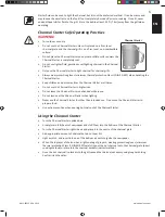 Preview for 5 page of Napoleon NK18K-LEG-1 Assembly, Use And Care Manual