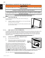 Preview for 40 page of Napoleon NPI45 Installation And Operating Instructions Manual