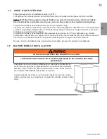 Preview for 73 page of Napoleon NPI45 Installation And Operating Instructions Manual