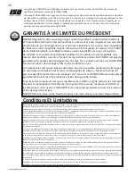 Preview for 20 page of Napoleon PRESTIGE 500 Instructions Manual