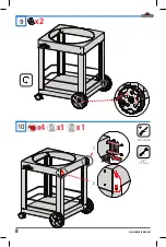 Preview for 8 page of Napoleon PRO22K-CART-3 Assembly Manual