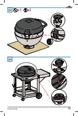 Preview for 15 page of Napoleon PRO22K-CART-3 Assembly Manual