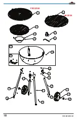 Preview for 18 page of Napoleon PRO22K-LEG-3 Assembly Manual