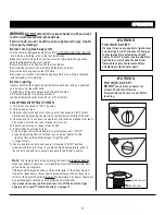 Preview for 11 page of Napoleon PTH38PCP Instructions Manual