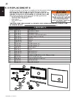 Preview for 20 page of Napoleon WHVF24 Installation And Operating Instructions Manual