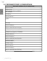 Preview for 152 page of Napoleon WSX-EN Series Installation And Operating Instructions Manual