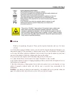 Preview for 4 page of Napoli Audio NPL-7070G Instruction Manual