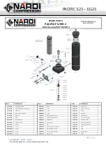 Preview for 44 page of NARDI COMPRESSORI PACIFIC E23 User And Maintenance Manual