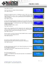 Preview for 33 page of NARDI COMPRESSORI PACIFIC M35 User Manual