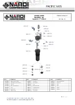 Preview for 44 page of NARDI COMPRESSORI PACIFIC M35 User Manual