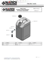 Preview for 60 page of NARDI COMPRESSORI PACIFIC M35 User Manual