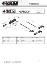 Preview for 67 page of NARDI COMPRESSORI PACIFIC M35 User Manual