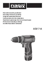 Narex 65 404 714 Original Operating Manual preview