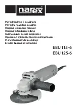 Narex EBU 115 6 Original Operating Manual preview