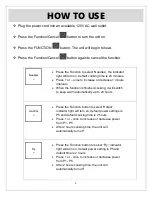 Preview for 6 page of Narita NPC-1801W Instruction Manual